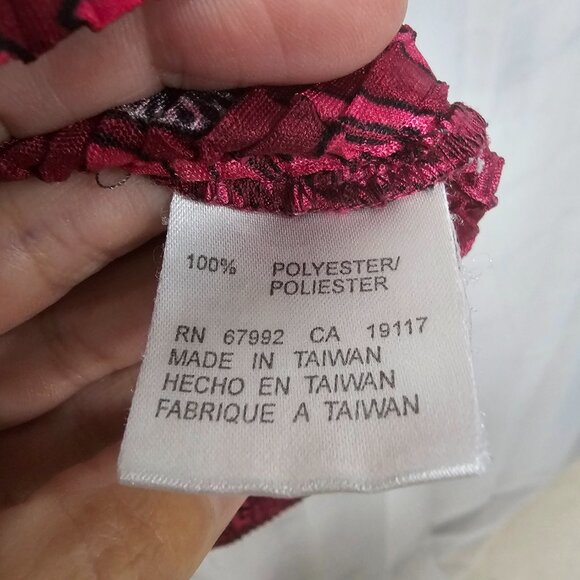 Vintage Sigrid Olsen Tank Y2K Floral Pink Whimsigoth Fairy Grunge S - Picture 8 of 10